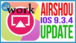 اخيرا رجع Airshou برناج تصوير شاشه الايفون  Airshou iOS 934 Update still works [upl. by Yeltnerb]