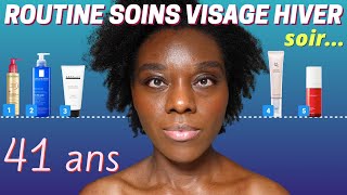 Routine soins visage efficace du soir pour lhiver acné hyperpigmentation peau sensible [upl. by Nisotawulo]