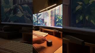 Quntis monitor light bar  remote control quntis desksetup pc tech gaming unboxing fyp [upl. by Gasser626]