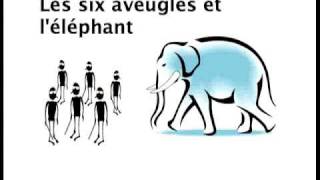 Les 6 aveugles et léléphant [upl. by Ecikram]