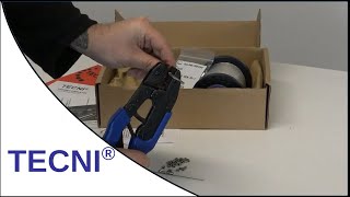 How to Create Wire Rope Loops Using TECNI Cable Crimping Kit For Tagging and Lanyards [upl. by Enyala]