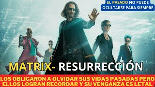 THE MATRIX  RESURRECCIÓN│EL PASADO NO PUEDE OCULTARSE PARA SIEMPRE│Resumen amp Acción │ YOWNK [upl. by Neerom]