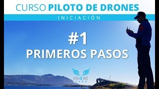 1 Curso Piloto de drones Configuraciones y vinculación del drone [upl. by Eevets]