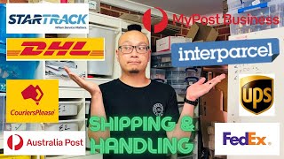 Australia PostMyPost Business vs Courier Interparcel Sendle Shipping amp Handling Which is Better [upl. by Rowland733]