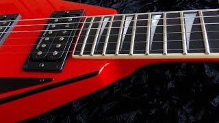 Em Metal Hard Rock Guitar Backing Track E Minor Practice Jam Along Song Eighties Style [upl. by Mosenthal]