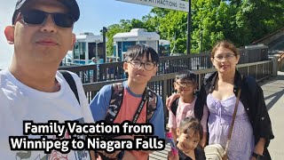 Our Travel Journey Winnipeg Manitoba to Niagara Ontario  Filipino Family Life In Winnipeg Canada [upl. by Seton]