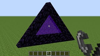 triangles exist in minecraft [upl. by Mik]