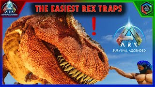 The Best Rex Trap for Ark Survival Ascended [upl. by Anaerdna6]