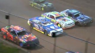 Stunning Stock Car Battle  King of the Creek at 141 Speedway [upl. by Aldis371]