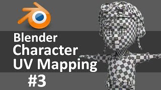 Blender Character UV Mapping 3 of 3 [upl. by Anitsirhc]