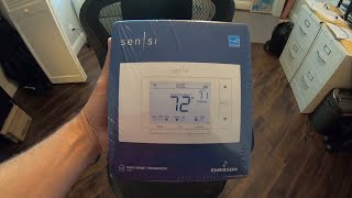 Installing an inexpensive smart thermostat [upl. by Ahsimet555]