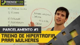 Parcelamento do Treino 3  Treino de Hipertrofia para Mulheres [upl. by Ydennek102]