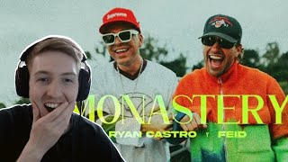 🇬🇧 Ryan Castro Feid  Monastery Reaction [upl. by Ajit62]