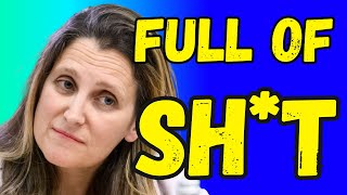 Chrystia Freeland Gets MASSACRED By Canadian WOMEN [upl. by Bindman]