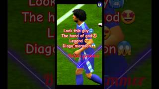 Maradona controversial goal🥶 Diago maradona the hand of god [upl. by Clevey]