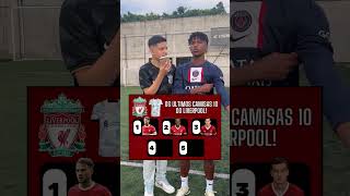 Os últimos camisas 10 do Liverpool futebol liverpool premierleague championsleague coutinho [upl. by Molton]