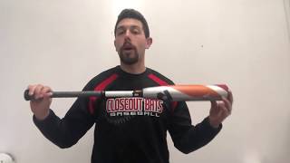 Closeoutbatscom DeMarini CF Zen 258 Youth USA Bat WTDXUFX 18 10oz 2018 Tech [upl. by Winifred598]