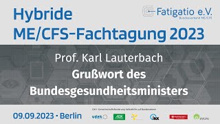 Prof Karl Lauterbach  Fachtagung 2023 [upl. by Aikar190]