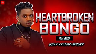 HEARTBROKEN BONGO VIDEO MIX 2024 BY VDJ LEON SAVO LODYZUCHUASLAY RAYVANNY DIAMONDMARIOOKUBALI [upl. by Surtimed298]