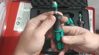 Wera Torque Screwdriver 036Nm Set [upl. by Ellard]