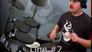 Drum Lesson Learning To Read Series Dotted Eighths [upl. by Aulea563]