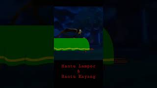 TEREKAM JELAS Hantu Kayang dan Hantu Lampor Keranda Terbang shorts upinipin hantu [upl. by Gradeigh]