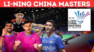 🔴LiNing China Masters 2024  Day 4 Quarterfinal Match  Malaysia Indonesia India [upl. by Nanny]