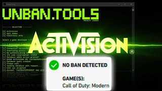 Activision UNBAN TOOL to REVERSE PermaBans and Shadowbans [upl. by Enrahs300]