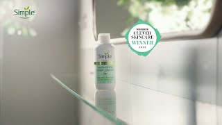 Discover Simple’s Replenishing Cream Cleanser for soft and hydrated skin [upl. by Arretnahs]