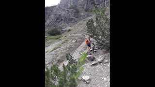 Oberstdorf MTB Runde Rappenalpental Schrofenpaß Warth Neuhornbachhaus Stanzeljoch Baad Hirschegg [upl. by Leler]