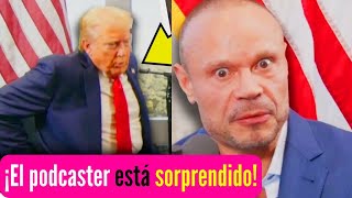 ¡Trump ABANDONA ABRUPTAMENTE la entrevista y deja atónito al podcaster MAGA [upl. by Kirkpatrick177]