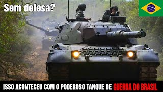 PÉSSIMA NOTÍCIA Tanque de Guerra Brasileiro LEOPARD 1A5 BR DEU RUIM [upl. by Ybrad930]