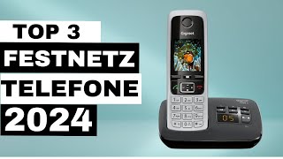 Top 3 DECT Festnetztelefone Vergleich Diese Telefone dominieren den Markt [upl. by Pollux877]