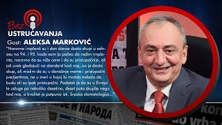 BEZ USTRUČAVANJA  Aleksa Marković Naš stomatološki fakultet će biti najmoderniji u Evropi [upl. by Oirasan]