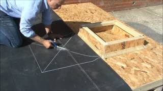 Fitting and waterproofing a Skylight with EPDM RubbaSeal [upl. by Kelwen964]