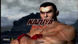 Kazuya Mishima  Intro and Win Poses [upl. by Vogele]