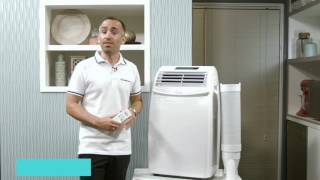 Omega OAPC1213 Altise 351kW Portable Air Conditioner Overview  Appliances Online [upl. by Aible]