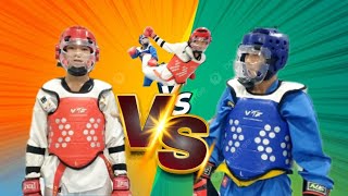 Màn so găng đẹp mắt Taekwondo Vs Vovinam  Taekwondo phát huy lợi thế chân [upl. by Aala552]