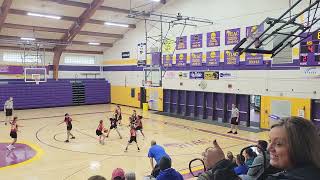 UWSP Berg Gym  102823  5th Grade  Game 1  Fire Black 16 vs Fire Red 12 [upl. by Antonius]