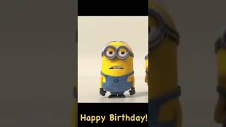 Minion Happy birthday [upl. by Aicats]