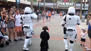 Star Wars Escort to Kylo Ren 416 First Order Hollywood Studios must watch ending [upl. by Muhcan]