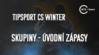 Tipsport CS Winter  Skupiny  úvodní zápasy [upl. by Alyahsal901]