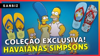 Chinelo Havaianas Os Simpsons [upl. by Suruat]