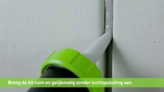 illbruck SP525 PROFLEX SEAL 25 Geveldilatatiekit Het afdichten van dilatatievoegen met kit [upl. by Latricia384]