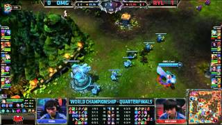 RYL vs OMG Game 2  Royal vs OMG Worlds 2013 Quarterfinals Day 2  S3 D2G4 VOD [upl. by Magbie]