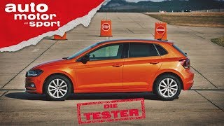 VW Polo 10 TSI Ist das noch ein Kleinwagen  Die Tester  auto motor und sport [upl. by Mercado]