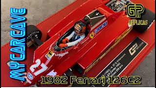 Review of the 118th scale 1982 Ferrari 126C2 by GP Replicas [upl. by Yrocej315]