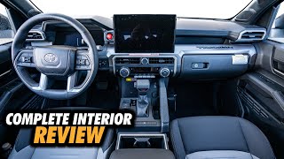 2024 Toyota Tacoma TRD Offroad COMPLETE Interior Review [upl. by Aubree]