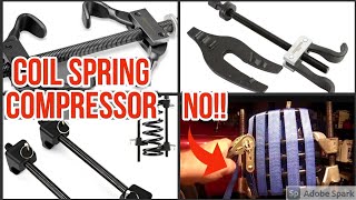 Coil Spring Compressor Choose Wisely Dont be that Guy ABN or OEM TOOLS or SNAP ON [upl. by Ettezyl437]