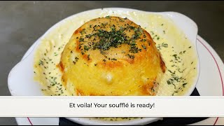 Twice Baked Cantal Cheese Soufflé Cooking Instructions [upl. by Nereus409]